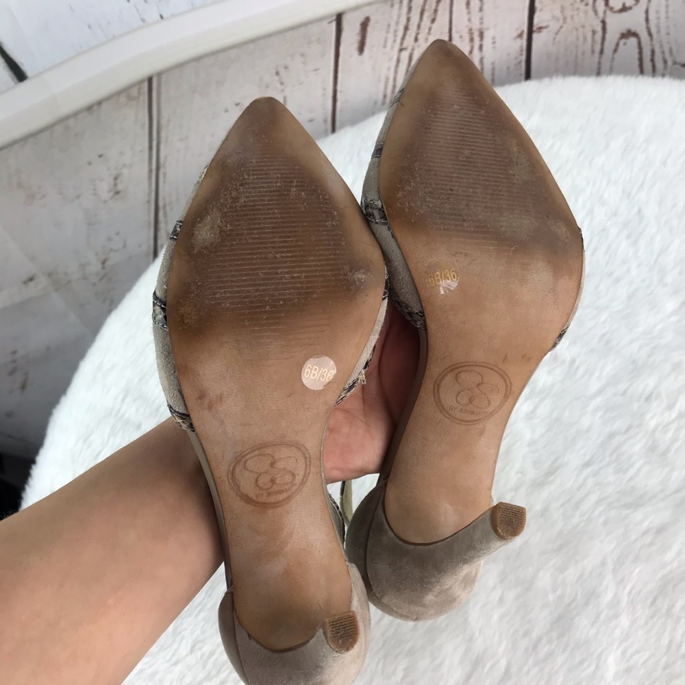 Jessica Simpson suede snake heels - Picture 5 of 6